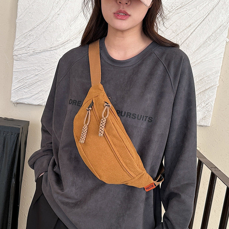 Casual Crossbody Shoulder Bag with Preppy Style and Polyester Lining - Teleplus in korean preppy style casual crossbody