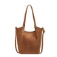 Casual Large Capacity Retro Frosted Handbag with Synthetic Leather Dimensions - Teleplus casual large capacity retro