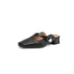 Casual Leather Slip-On Shoes for Women with Rubber Sole and Comfortable Lining - Teleplus leather slip-on shoes casual