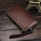 Casual Men’s Leather Bag with Zipper Pocket for United States and CHF Buyers - Wallets Men Who Can’t Keep It Together