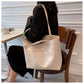 Casual Soft Leather Large Shoulder Bag with Spacious Interior and Multiple Colors - Teleplus for Daily Use casual soft