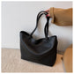 Casual Soft Leather Large Shoulder Bag with Spacious Interior and Multiple Colors - Teleplus for Daily Use casual soft