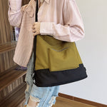 Casual Ultralight Travel Crossbody Bag with Canvas Outer and Inner Zipper Organizer - Teleplus for Leisure casual