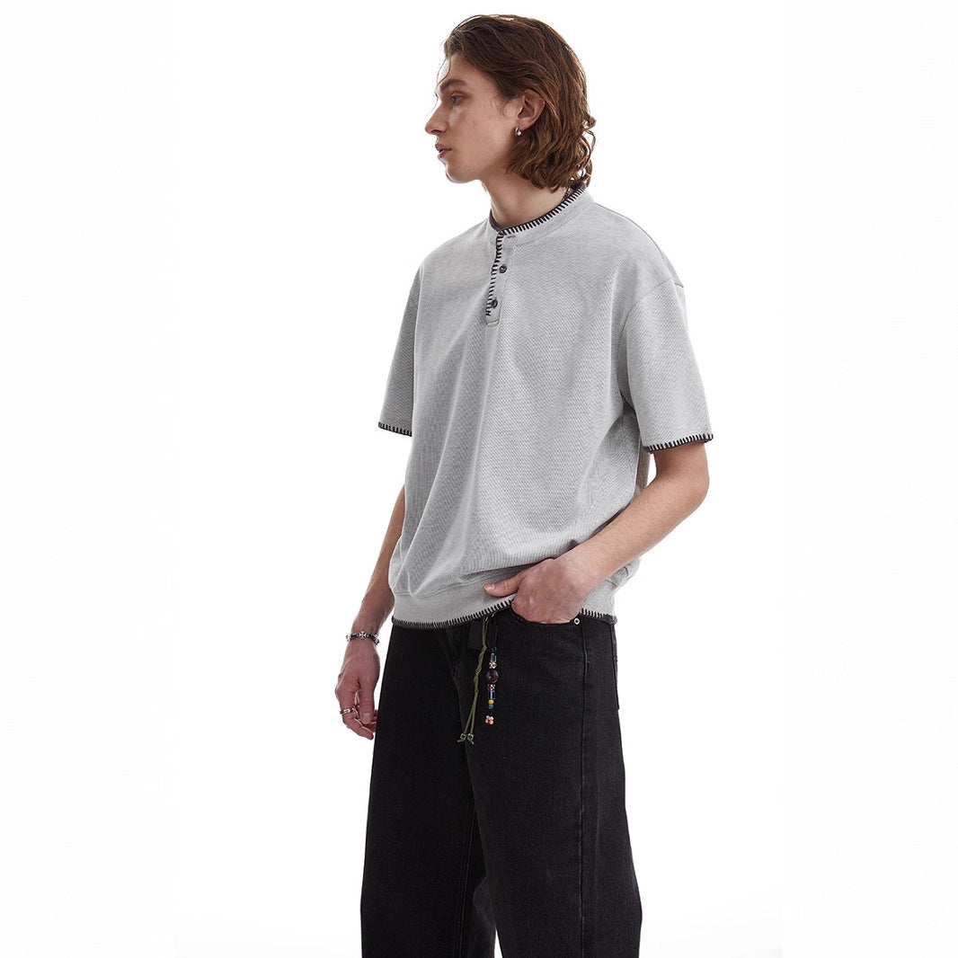 Casual Unisex Loose Pullover Sweater in Solid Colors with Asian Sizing - Teleplus