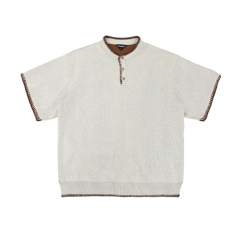 Casual Unisex Loose Pullover Sweater in Solid Colors with Asian Sizing - Teleplus