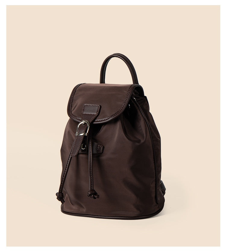 Casual Waterproof Nylon Drawstring Bundle Backpack for Urban - Teleplus Versatile nylon drawstring bundle backpack