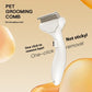 Cat and Dog Grooming Comb ABS Detangling Brush for Shedding Mats - Teleplus