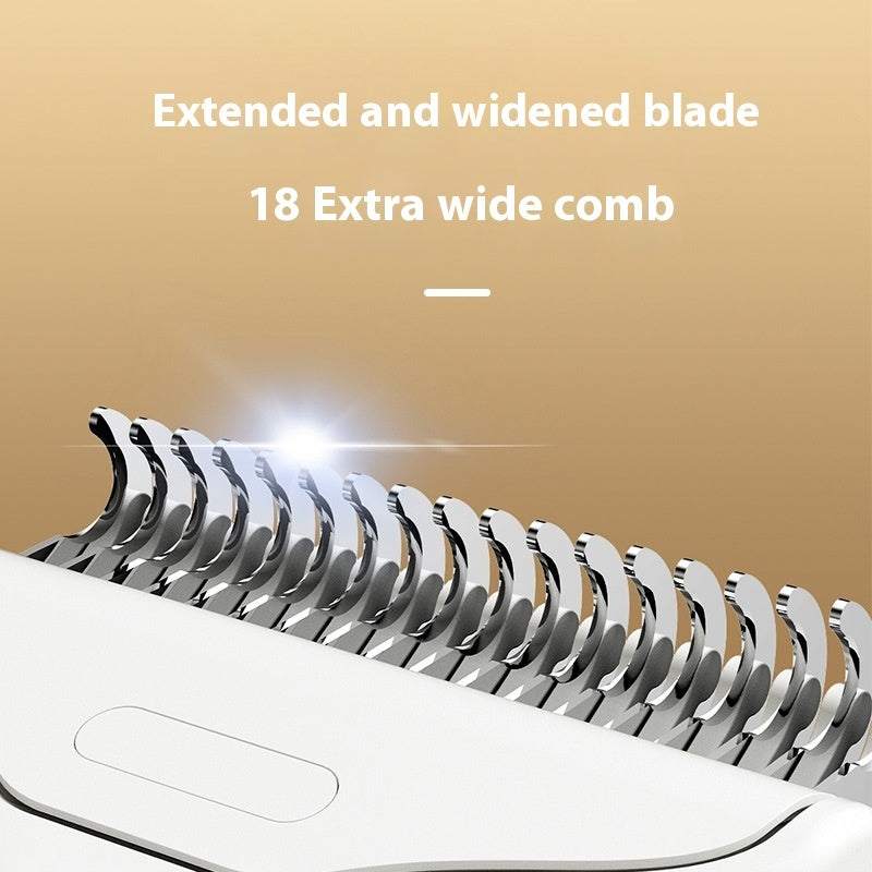 Cat and Dog Grooming Comb ABS Detangling Brush for Shedding Mats - Teleplus