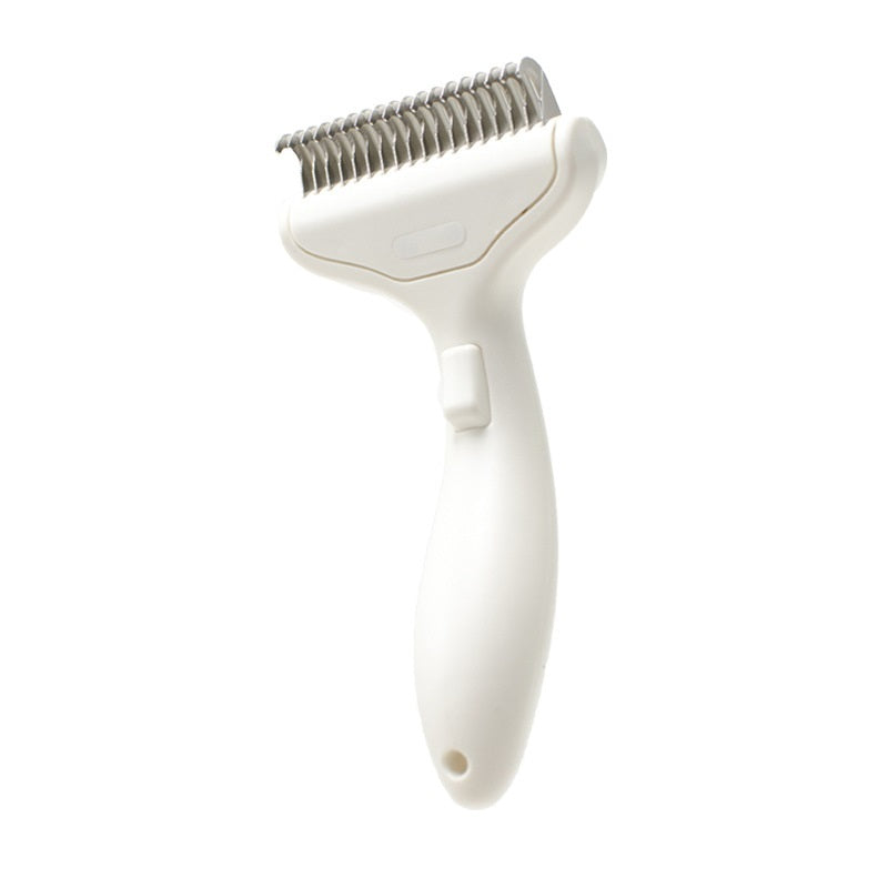 Cat and Dog Grooming Comb ABS Detangling Brush for Shedding Mats - Teleplus