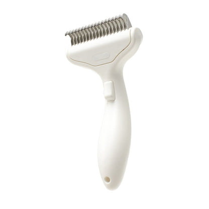 Cat and Dog Grooming Comb ABS Detangling Brush for Shedding Mats - Teleplus