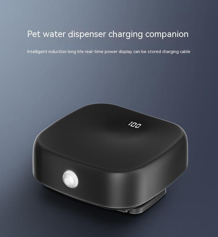 Cat Automatic Water Dispenser Charging Companion Wireless Smart Rechargeable Battery - Cat Automatic Water Dispenser