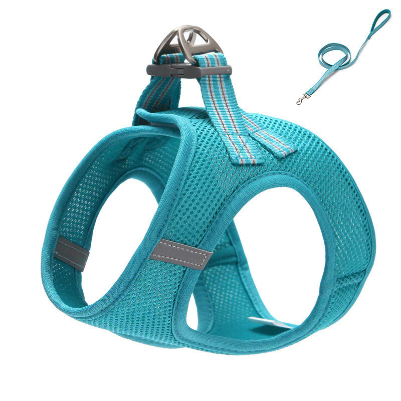 Cat Breakaway Safety Collar with Mesh Ribbon and Hand Rope in Multiple Colors - Teleplus hand rope