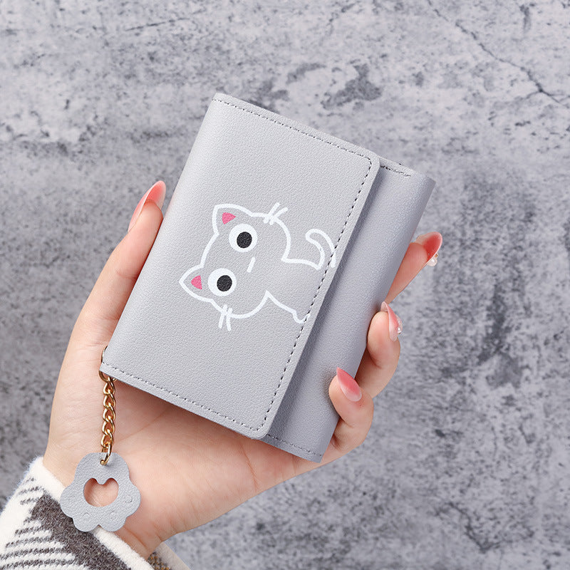 Cat Girls Purse Luggage with Synthetic Leather Horizontal Square Design - Purr-fectly Stylish for Women cat girls purse