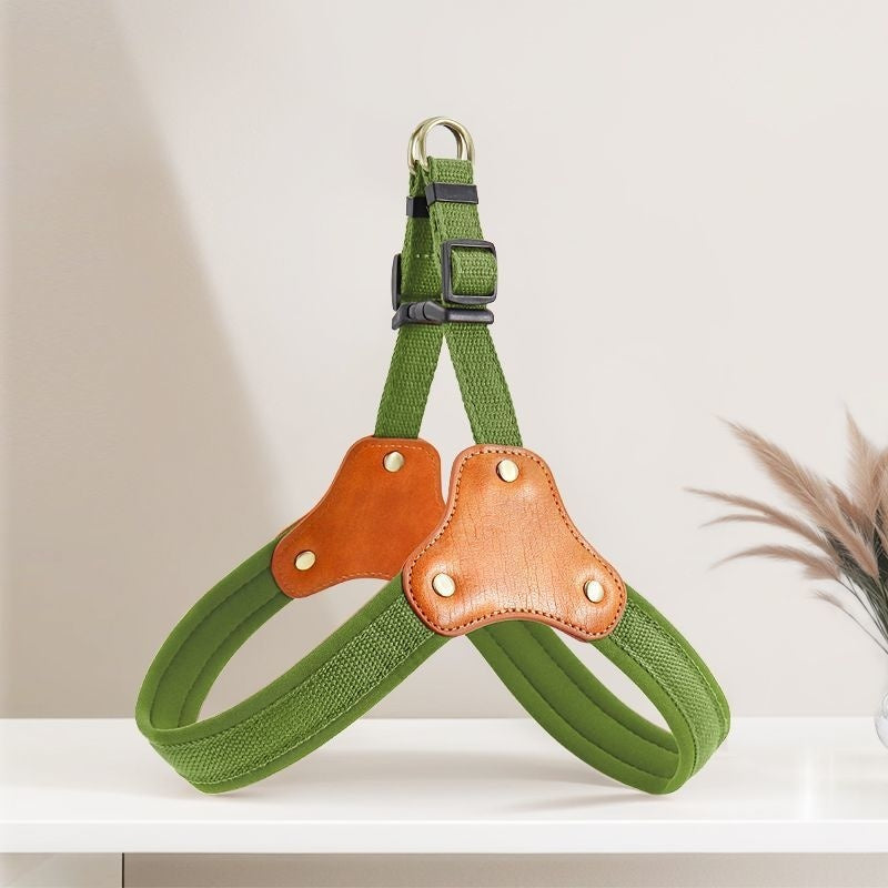 Cat Harness and Leash Set Adjustable Soft Vest with Safety Breakaway Collar - for Cats Teleplus