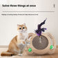 Cat Scratch Board with Handbell Corrugated Cardboard Scratcher Pad - Paper cat scratch board corrugated paper