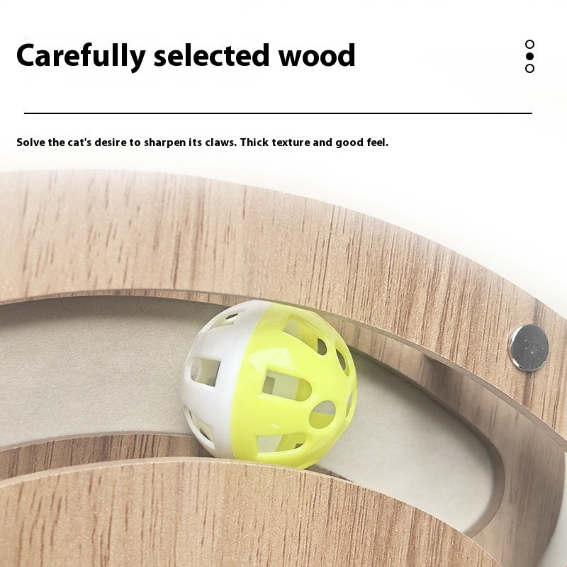 Cat Scratch Board with Handbell Corrugated Cardboard Scratcher Pad - Paper cat scratch board corrugated paper