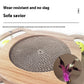 Cat Scratch Board with Handbell Corrugated Cardboard Scratcher Pad - Paper cat scratch board corrugated paper