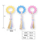 Cat Scratcher with Cloth Strip and Ring for Furniture - Teleplus cloth strip ring triangle circle