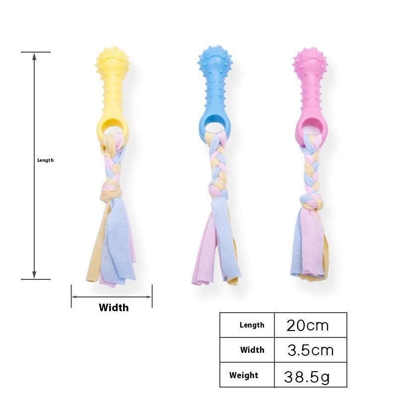 Cat Scratcher with Cloth Strip and Ring for Furniture - Teleplus cloth strip ring triangle circle