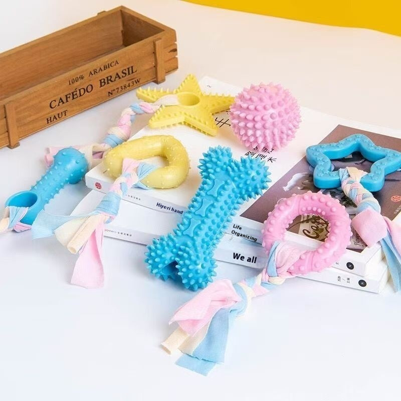 Cat Scratcher with Cloth Strip and Ring for Furniture - Teleplus cloth strip ring triangle circle