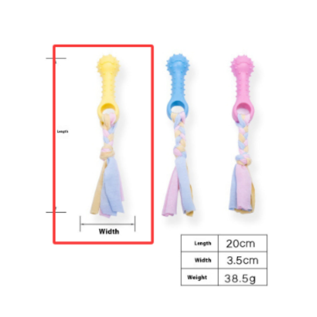 Cat Scratcher with Cloth Strip and Ring for Furniture - Teleplus cloth strip ring triangle circle