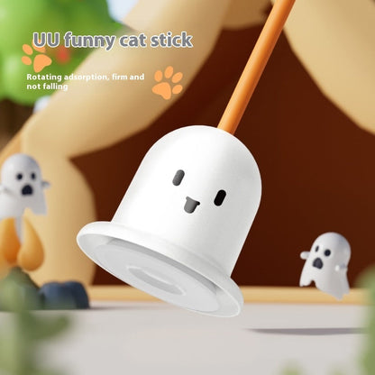 Cat Teaser Toy with Feathers Fresh Green Ziplock Packaging for Interactive Play - Teleplus cat teaser