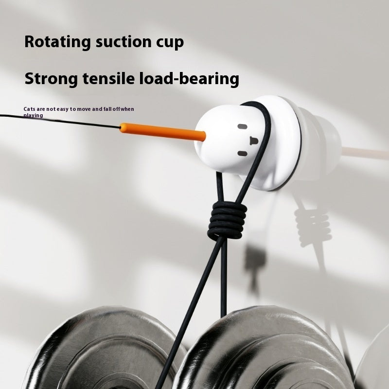 Cat Teaser Toy with Feathers Fresh Green Ziplock Packaging for Interactive Play - Teleplus cat teaser