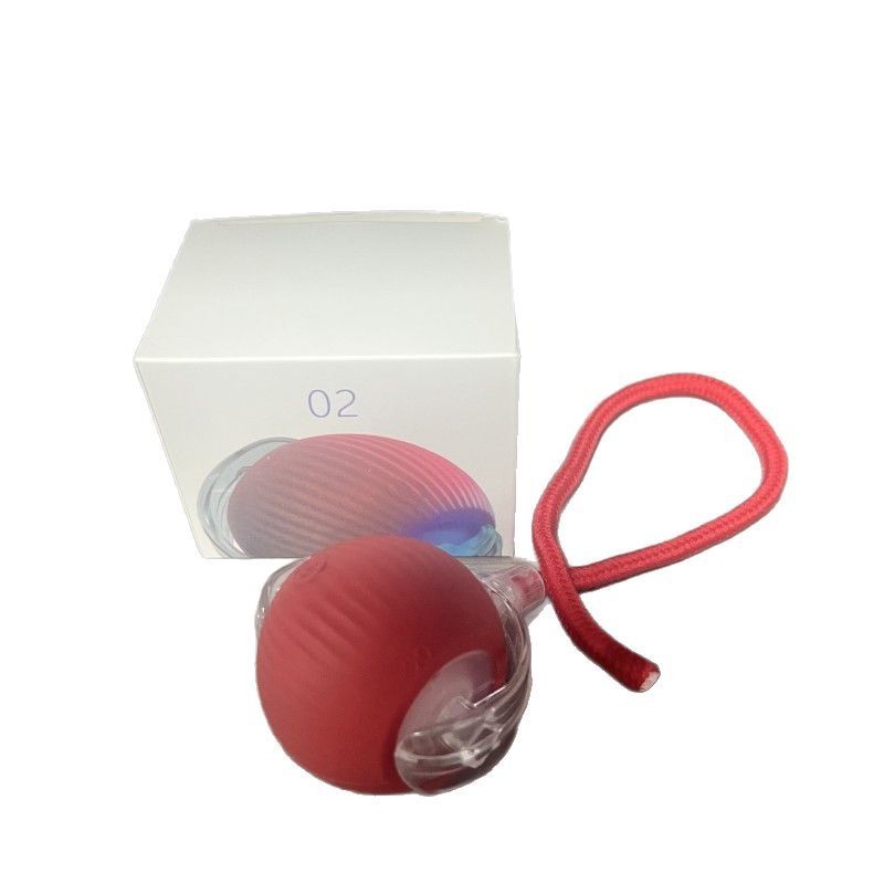 Cat Toy Ball Interactive Chaser for Indoor Cats Red Green Gray Plastic - Teleplus cat toy