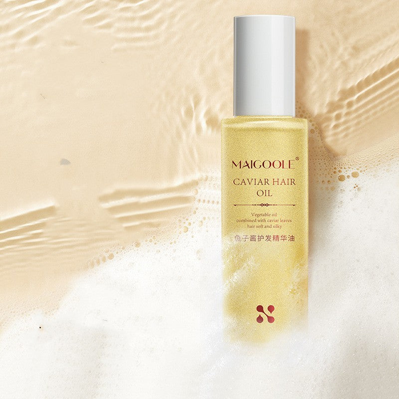 Caviar Hair Care Essential Oil for Damage Repair and Frizz Control - Teleplus hair care essential oil caviar