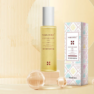 Caviar Hair Care Essential Oil for Damage Repair and Frizz Control - Teleplus hair care essential oil caviar