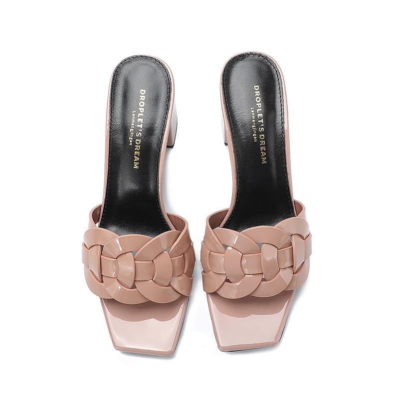 Sheepskin Toe Holder Fish Mouth Sandals for Women Men in Multiple Colors