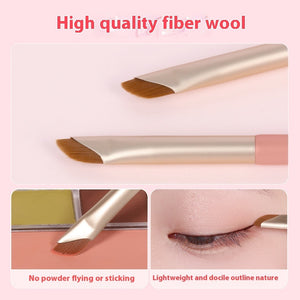 Sickle Eyeliner Brush Soft Hair Eye Blooming Blush Concealer