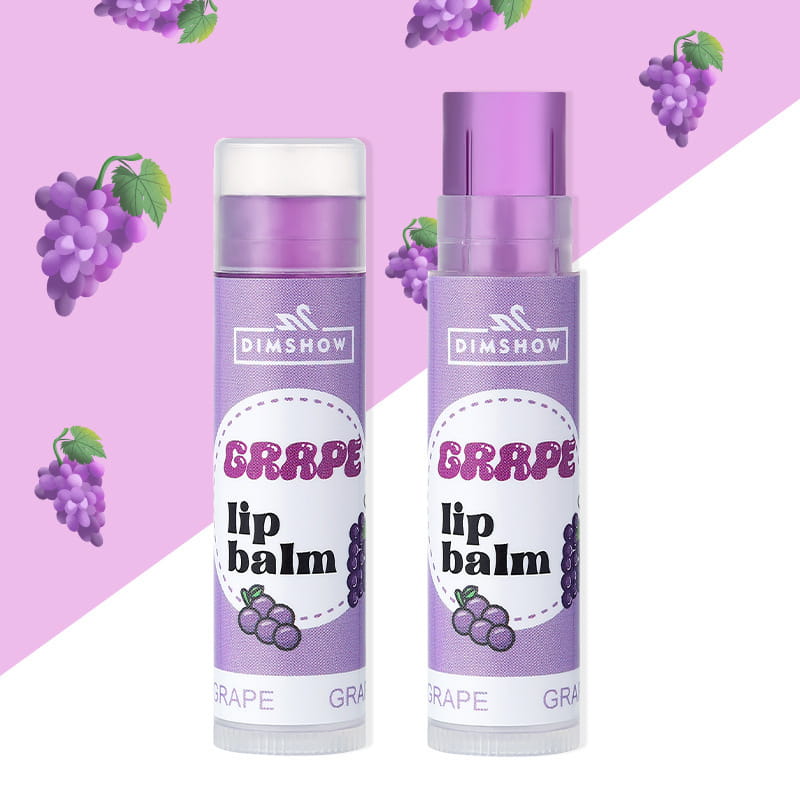 Fruit Flavor Lip Balm Set for Men and Women’s Moisturizing Care