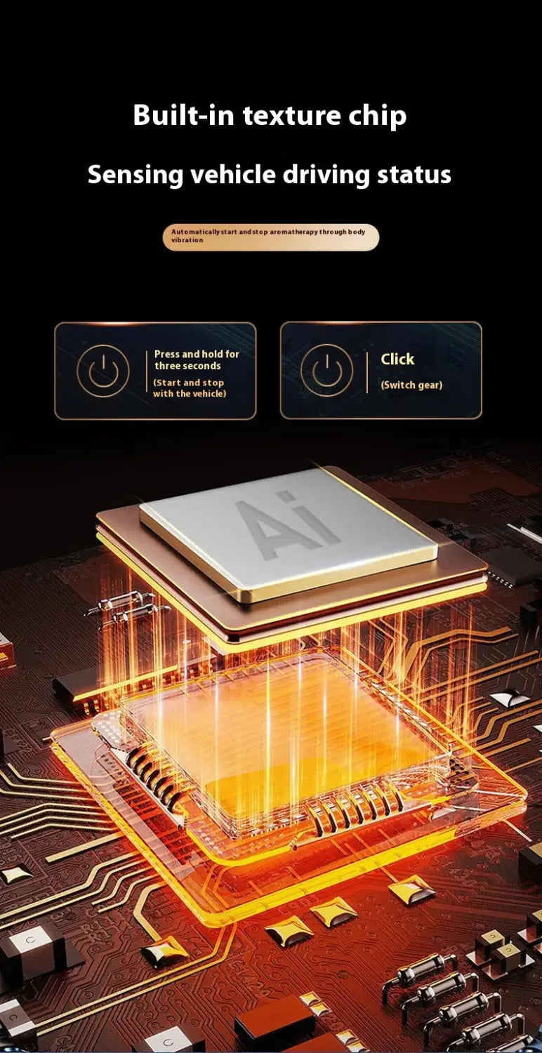 Starry Sky Aroma Car Perfume with Essential Oil Aromatherapy Machine