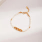 French Retro Minority Natural Rice Pearl Bracelet