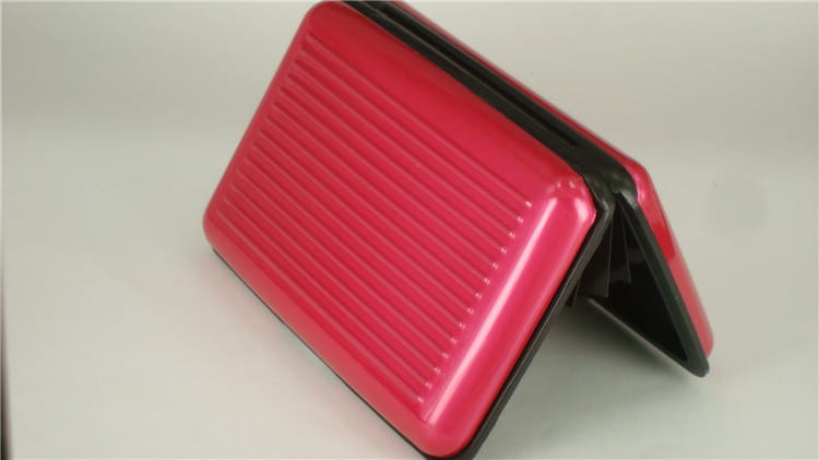Aluminum Alloy Storage Box with Stripes for Home Organization in the United States
