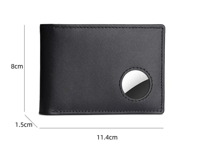 Leather Head Layer Cow Wallet with Anti-Theft and Multi-Function Features