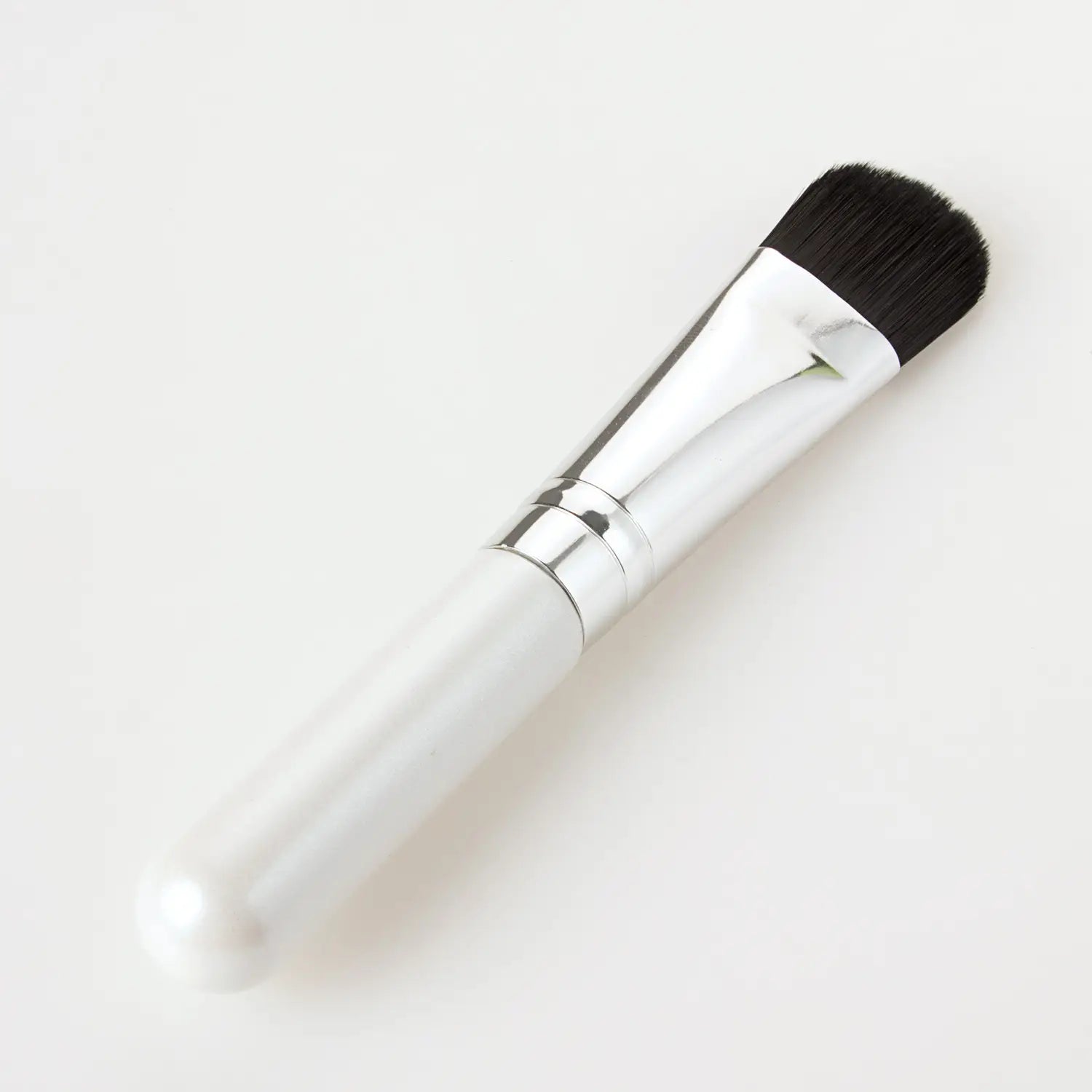 Perie de machiaj cu mâner din lemn lungime de tijă scurtă de 12 cm 2cm 2cm