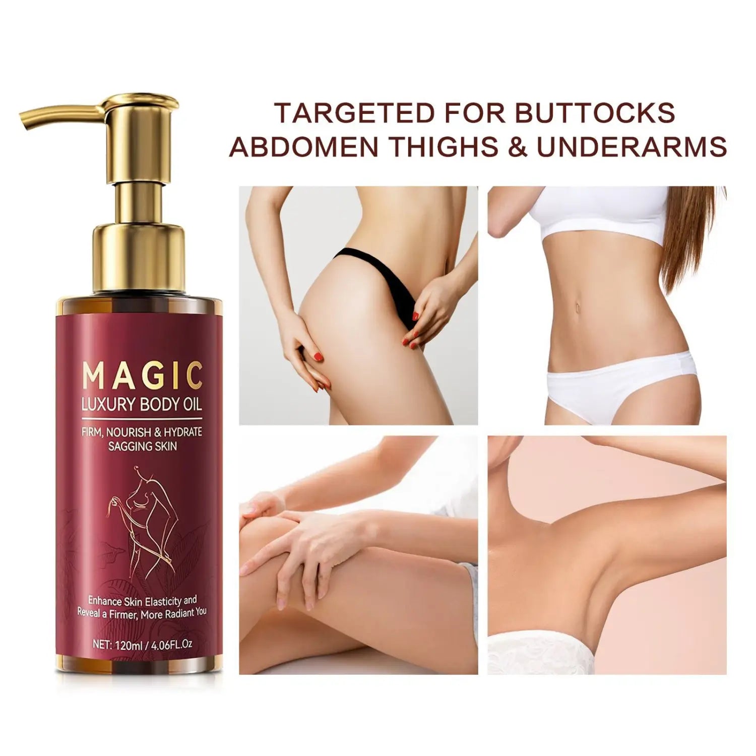 Universelles Körperöl für alle Hauttypen 120 ml feuchtigkeitsspendende Formel