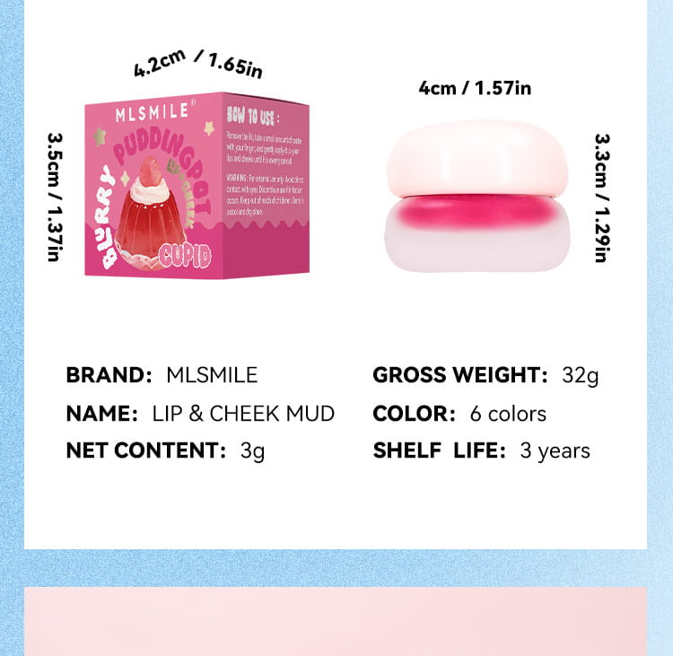 Velvet Lip Lacquer with Jelly Mud and Matte Finish 3g