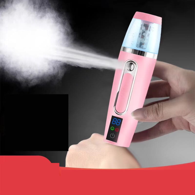 Negative Ion Spray Portable Rechargeable Face Steamer