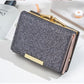 Korean Version Fashion Shiny Surface Multiple Card Slots Student Wallet - Shiny J001-3 Wallet: Student Life Just Got