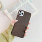 New Luo Qi Cloth Phone Case Solid Color