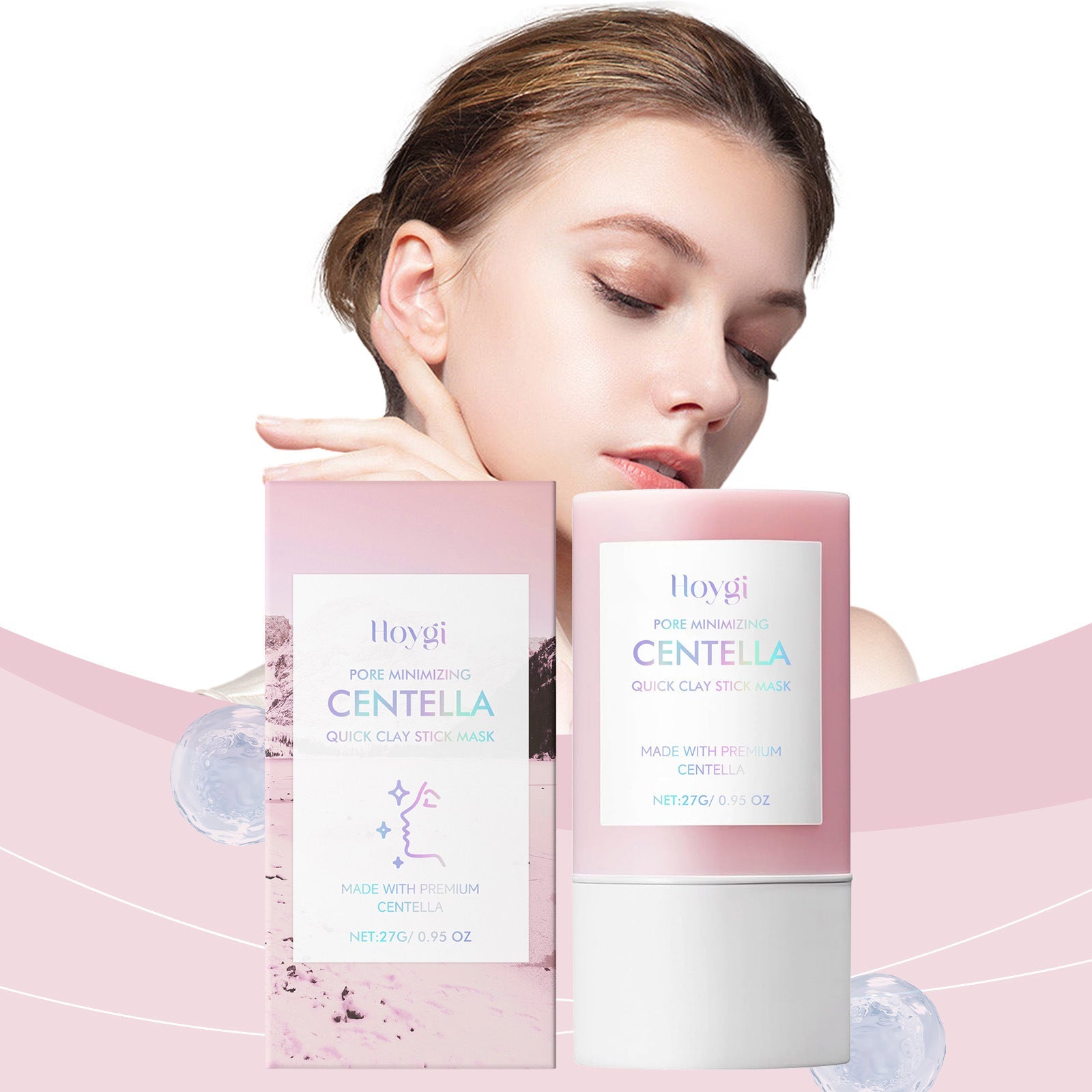 Centella Asiatica Clay Mask Stick Moisturizing and Clarifying for Skin - centella asiatica clay mask stick moisturizing