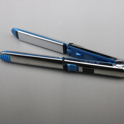 Ceramic Hair Straightener with Bangs Pull Plate for Wet and Dry - Teleplus straight clip ceramic hurt hair bangs pull