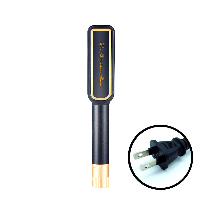 Ceramic Hair Straightener with Temperature Control and Dual-Use Heat Conductor - Teleplus hair straightener electric