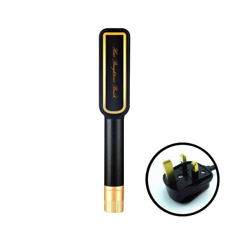 Ceramic Hair Straightener with Temperature Control and Dual-Use Heat Conductor - Teleplus hair straightener electric