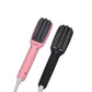 Ceramic Massage Comb and Buckle Hair Straightener with Temperature Control - Teleplus massage comb ceramic buckle hair