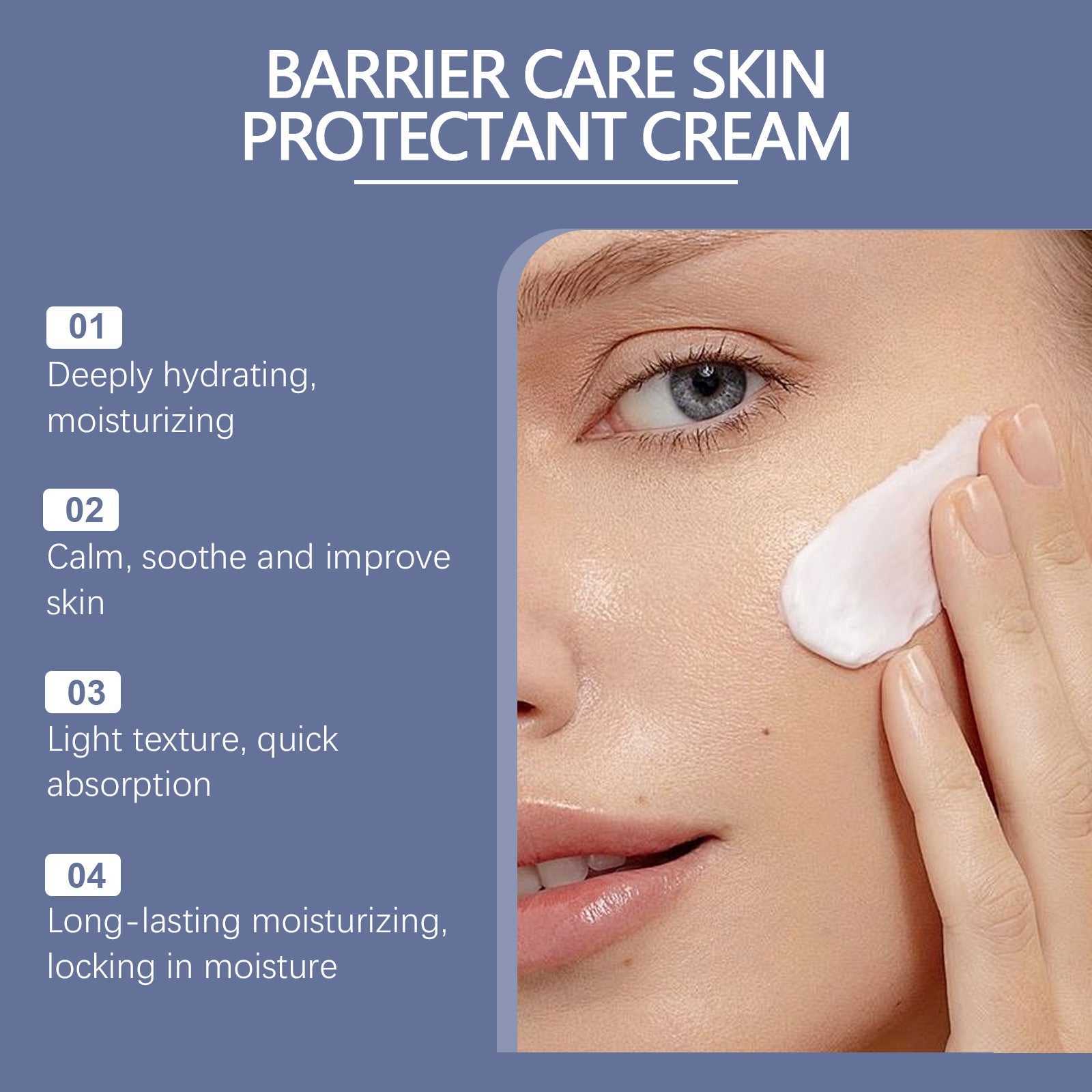 Ceramide Isolation Skin Cream with Hyaluronic Acid and Colloidal Oats - Teleplus ceramide isolation skin cream