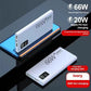 Certified Large Capacity 66W Super Fast Charge Power Bank with Send Type Cable - Teleplus certified large capacity 66w
